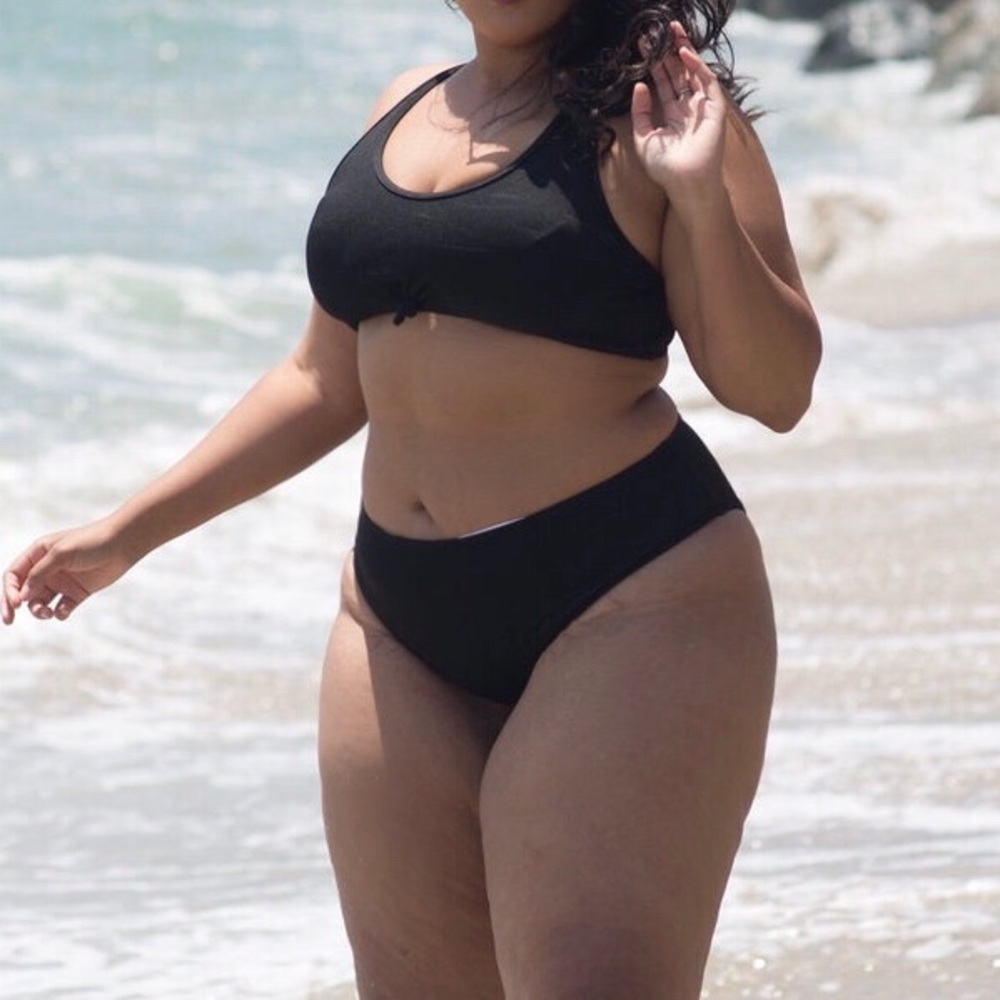 Black Two piece Swim suit